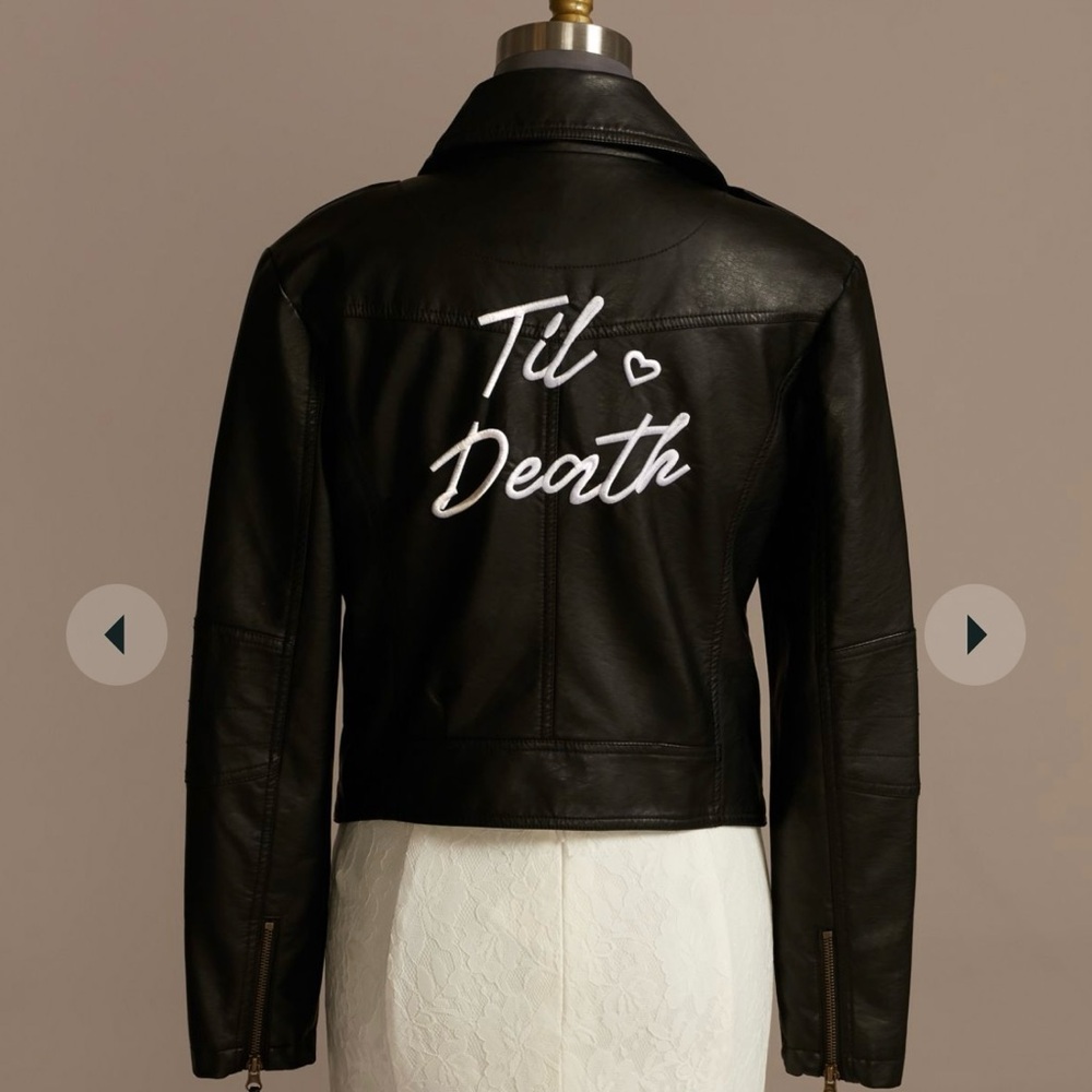 Til Death David’s Bridal Leather Jacket
